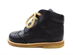 Angulus toddler shoe black with laces